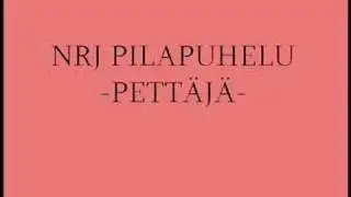 NRJ Pilapuhelu Pettäjä