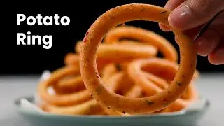 Crispy Potato Ring Chips | Potato Rings Chips | Snacks Recipe