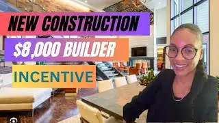 New Construction home tour Braxton Village || First time home buyer #militaryrelocation
