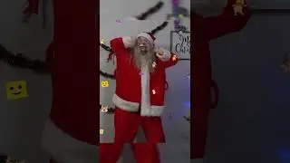 Her Pants Fall Down While Dancing in a Santa Outfit! 😂 #fortnite #fortniteclips #gaming #shorts