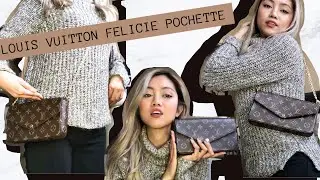 LOUIS VUITTON FELICIE POCHETTE REVIEW | YANA SU