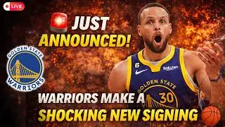 🚨 Warriors Make a SHOCKING New Signing — Just Announced! 🏀