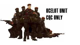 Metal Gear Solid 3: Snake Eater Ocelot Unit (CQC only | no alarms | E. Extreme)