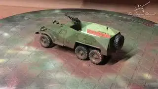 Building ICM's BTR 152V APC in 1/72 - Part 1