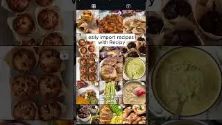 Keep all your favorite recipes in one place! Download Recipy from AppStore 🌟