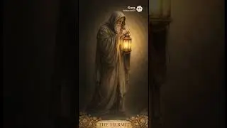 the lonely path to self realization. #thehermit #archetypes #tarot #esoteric