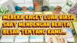 Mereka Kaget Luar Biasa ...Saat Mendengar Berita Besar tentang Kamu⁉️😱