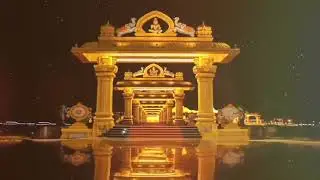 Magnificent Golden Temple made with 1.5 Tons Of Pure Gold Of Goddess Shri Laxmi Narayani, Tamilnadu