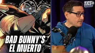 Bad Bunny&rsquo;s Marvel Character Movie El Muerto Lands Blue Beetle Writer