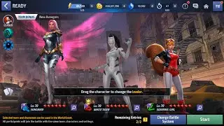 Marvel Future Fight World EventWhite Tiger,Songbird,Squirrel Girl