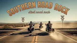 Steel Road Rock &ndash; Afterglow Circuit 🌙⚡ Steel Outlaws | Riding the Neon Silence #NeonRebel