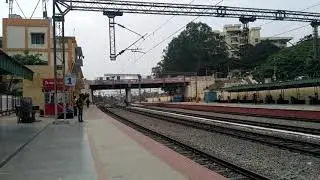 Kjm WDP 4 leads a accident relief train