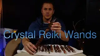 Crystal Copper Reiki Wands - Healing With the Body's Own Electrical Current (Unintentional ASMR)