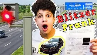 Blitzer Prank 💥🚗 an arabischen Vater 😱 (rausgeworfen) #Teamjounes