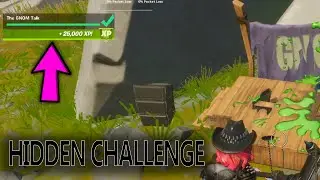 Fortnite - How to get 25k XP in Few Seconds || Fortnite Hidden Challenge