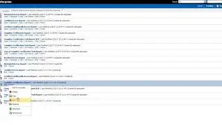 Generating Complete Certification Report From Pending Certification Tile using BI reports