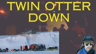 Twin Otter Crashes In The Arctic #aviation #avgeek #planecrash