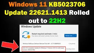How to manually install KB5023706 Updates Windows 11