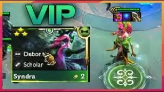 Vip Syndra 3 start -full crit  one shot-5 Debonair / tft