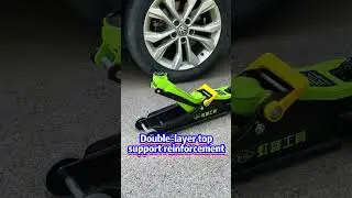 2 ton low profile floor jack, heavy duty, with single piston rapid lift pump #carrepair #carjack
