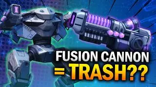 FUSION CANNON REVIEW... Worth it or TOTAL TRASH? - Mech Arena Gear Hub Tier 5 Guide
