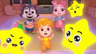 Twinkle Twinkle Little Star 🌟 Magical Playdate at Bedtime | BomBoo Kids Songs & Nursery Rhymes