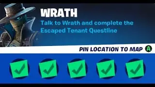 How to complete WRATH punchcard quests - Fortnite - Season 8