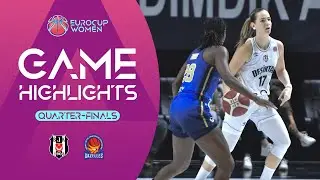 Besiktas v Lattes-Montpellier | Quarter-Finals | Highlights | EuroCup Women 2023-24