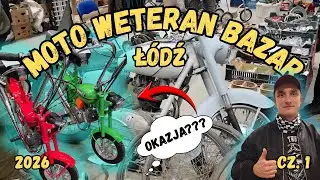 Moto Weteran Bazar 2026 - spadek cen czy zimowe okazje? Zobacz co sprzedawano w Łodzi CZ.1