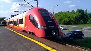SKM Warszawa S1 do Pruszkowa Pesa Elf 27WE-008. + Niesłyszalna Zapowiedz.