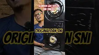 Kompor gas dua tungku original sudah SNI #komporgas #kompor #komporgasduatungku #komporgas2tungku