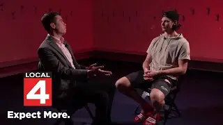 Red Wings defenseman Moritz Seider talks Olympics, how he became player he is today