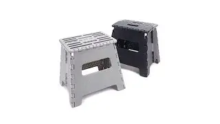 StoreSmith 2pack Folding Step Stools  Extra Wide