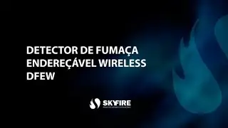 Detector de Fumaça Endereçável Wireless da Skyfire