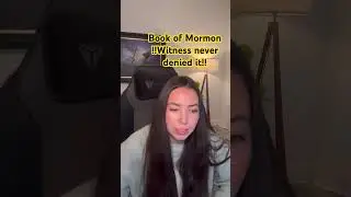 Exlds WITNESS NEVER DENIED #thebookofmormon
