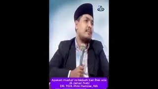 Apakah mushaf ini bidaah Kan Dak ada di Jaman Nabi DR  TGH  M  Rizki Hamzar, MA @adibasakila-ub1rk