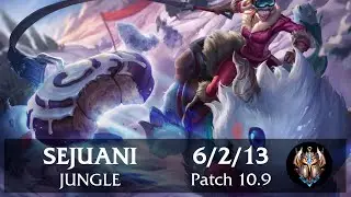 Sejuani Jungle vs Lee Sin | Pinoy Challenger Replay Patch 10.9