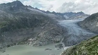 Furka Pass and Rh&ocirc;ne Glacier, 23 Jul 2022
