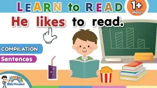 Sentence Reading Practice for Nursery and Kindergarten | English Reading Lesson