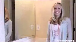 How to Install a MirrorMate Frame - Ashley Phipps of Simply Designing