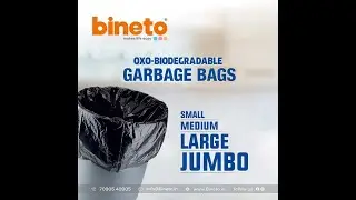 Manufacturing process of OXO - Biodegradable garbage bag rolls.