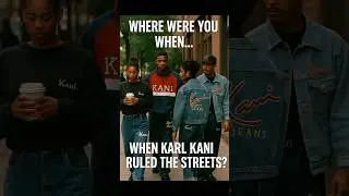 Baggy jeans. Loud logos. Tupac and Biggie wore it.Where were YOU when Karl Kani ruled the streets?