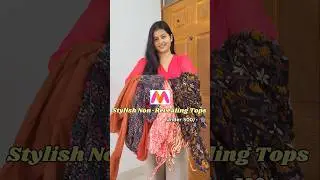 Myntra Tops Haul for College/Office 🌸✨️#myntra #myntrahaul #tophaul #top #summertops #haulshorts