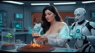 &ldquo;Mars Colony Life Begins | The Galactic Woman & Her AI Robot in Action&rdquo;