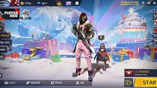 new M60 gun skin BR rank And CS Rank Region Top 1 In Free Fire Update