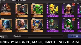 DC Legends Character Reviews: Energy Aligned, Male Earthling Villains Part 1 &mdash; ReBirthed Characters