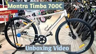 Montra Timba 700C | Best Hybrid Cycle | Non Gear Cycle | Unboxing Video | #raipur #thebicyclecafe