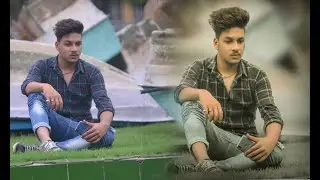 Photoshop Tutorial How to Edit Outdoor Portrait Blur & Color Background by Davil studio