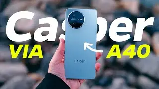 Casper'ın yeni Telefonu Via A40 - İlk Bakış