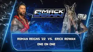 WWE 2K25 Роман Рейнс против Эрика Роуэна | Геймплей WWE 2K25